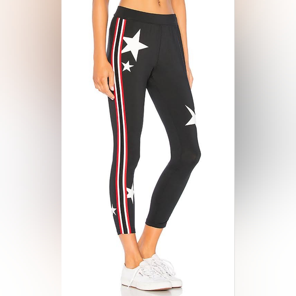 Pam & Gela Star Legging in Black